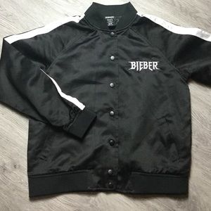 Justin Bieber Purpose Tour Satin Jacket S Women’s